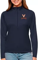 Antigua Women's Virginia Cavaliers Tribute Quarter-Zip Pullover