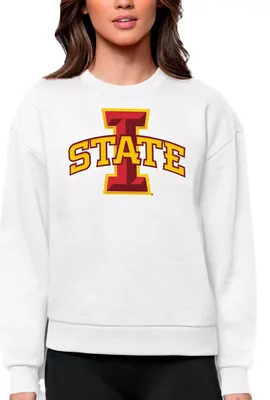 Antigua Women's Iowa State Cyclones Victory Crew Sweatshirt