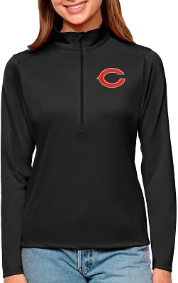 Antigua Women's Chicago Bears Tribute Quarter-Zip Pullover