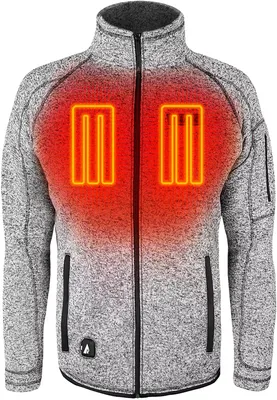 ActionHeat Men's 5V Battery Heated Sweater Jacket