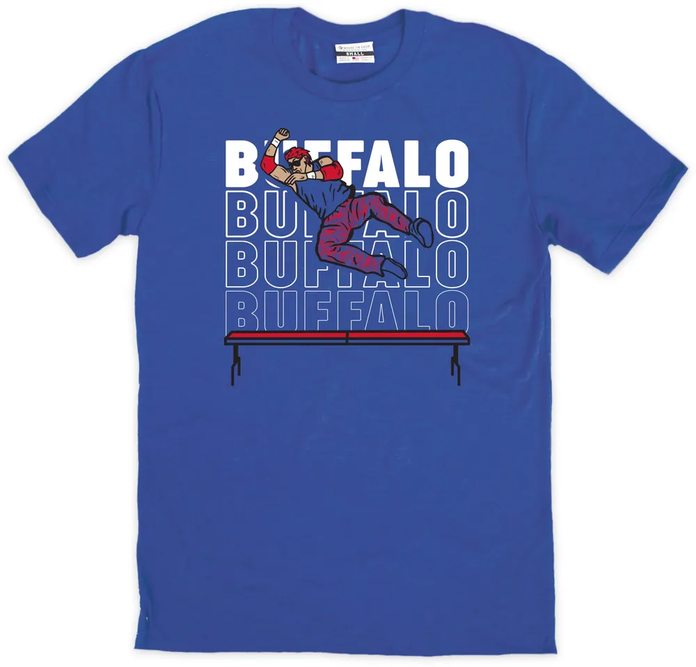 Where I'm From Buffalo Table Leap Royal T-Shirt