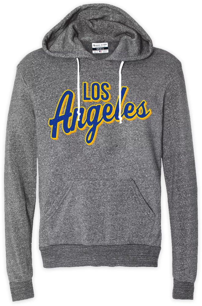 Los Angeles Dodgers Black Pullover Hoodie