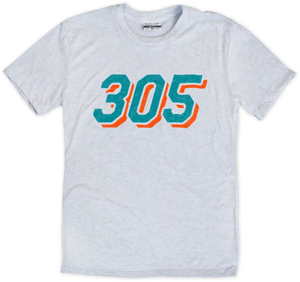 Where I'm From Miami 305 T-Shirt