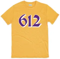 Where I'm From Minnesota Vikings Yellow Script T-Shirt