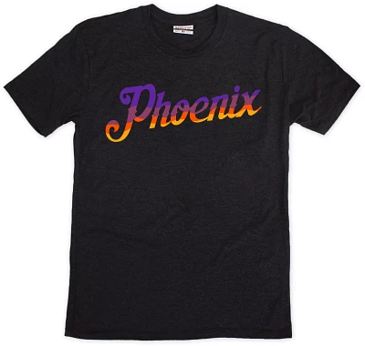 Where I'm From Phoenix City Script Black T-Shirt