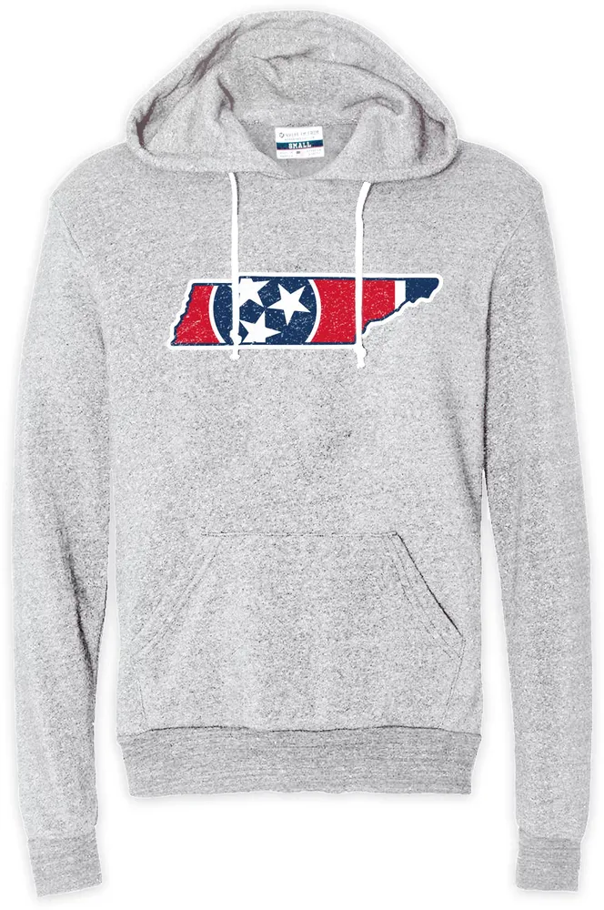 Where I'm From Tennessee Tri-Star State Ash Fleece Hoodie