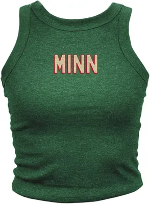 Where I'm From Women's Minnesota City Code Cropped Tank Top