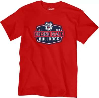 Blue 84 Men's Fresno State Bulldogs Red Get Out T-Shirt