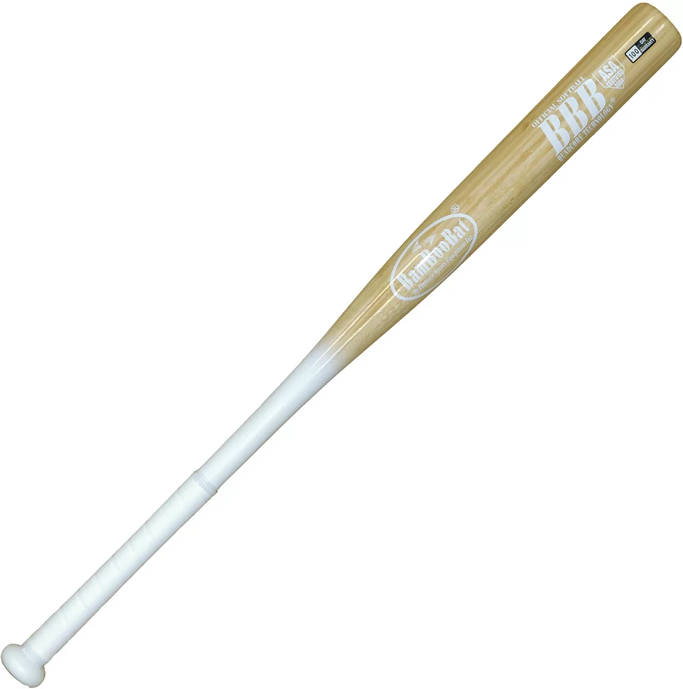 BamBooBat Hickory/Bamboo USA Wood Softball Bat