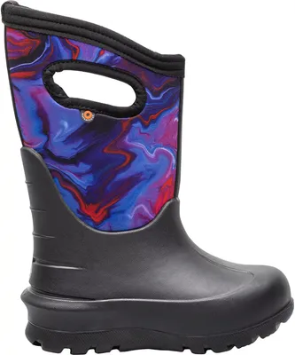 Bogs Kids' Neo Classic Oil Twist Waterproof Winter Boots
