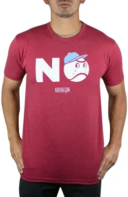 Baseballism Men's No Crying T-Shirt