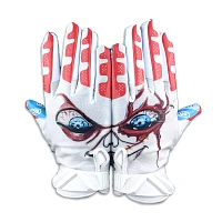 Battle Adult Lil Evil Cloaked Football Gloves