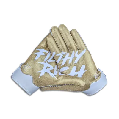 Battle Adult Filthy Rich Football Receiver Gloves