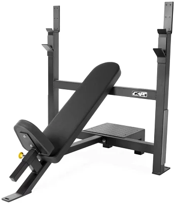 CAP Barbell Olympic Incline Bench with Uprights