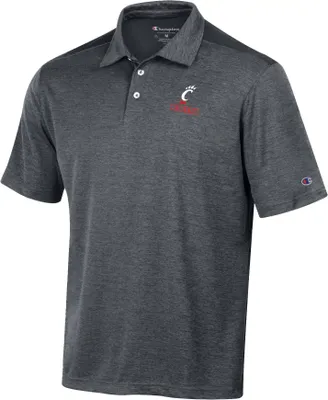 Champion Men's Cincinnati Bearcats Silver Polo