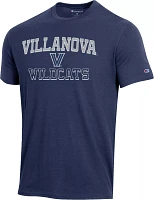 Champion Men's Villanova Wildcats Navy Crew T-Shirt