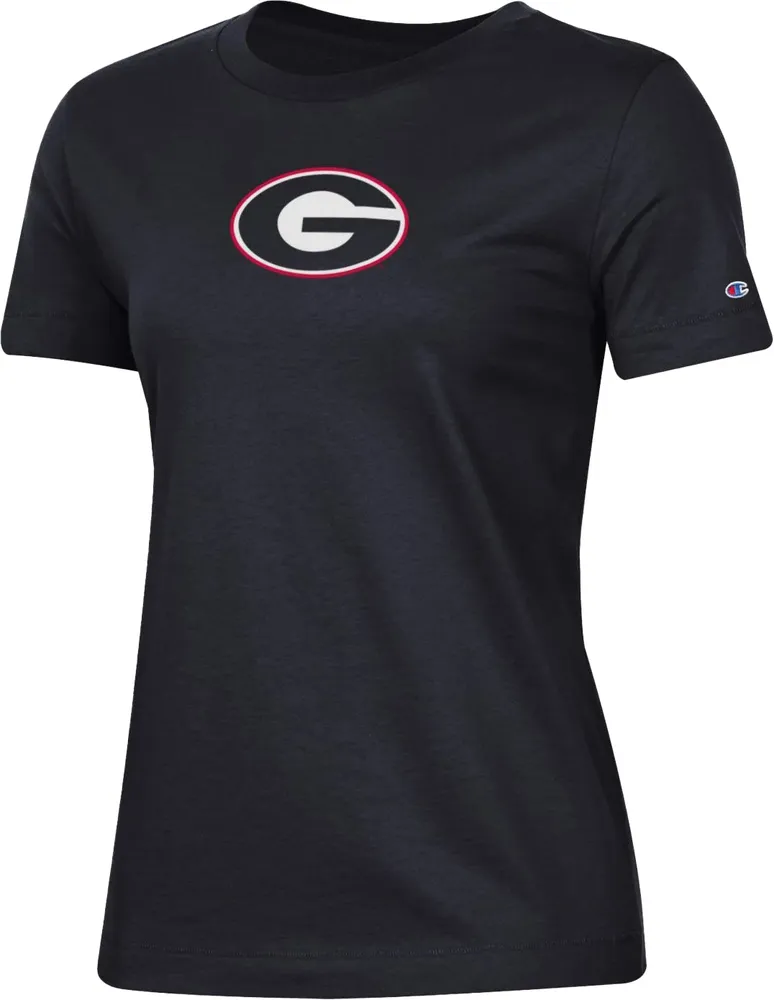 Champion Women's Georgia Bulldogs Black University 2.0 T-Shirt