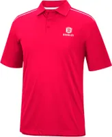 Colosseum Men's Bradley Braves Red Polo