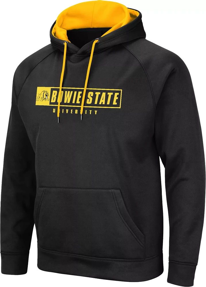 Colosseum Men's Bowie State Bulldogs Black Hoodie