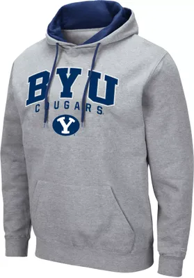 Colosseum Men's BYU Cougars Grey Hoodie