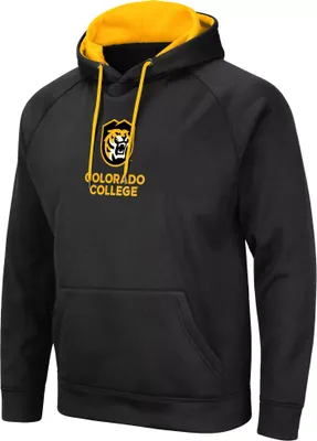 Colosseum Men's Colorado College Tigers Black Hoodie