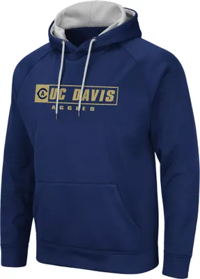 Colosseum Men's UC Davis Aggies Aggie Blue Hoodie