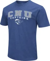 Colosseum Men's Christopher Newport Captains Royal Blue Promo T-Shirt