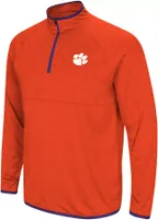 Colosseum Men's Clemson Tigers Orange Rival 1/4 Zip Jacket