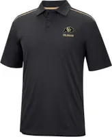 Colosseum Men's Colorado Buffaloes Black Polo