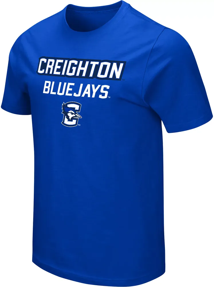 Colosseum Men's Creighton Bluejays Blue T-Shirt