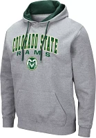 Colosseum Men's Colorado State Rams Grey Hoodie