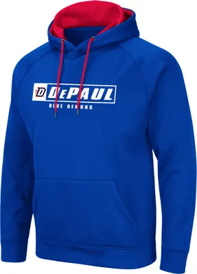 Colosseum Men's DePaul Blue Demons Royal Hoodie