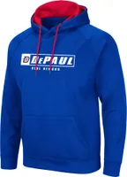 Colosseum Men's DePaul Blue Demons Royal Hoodie