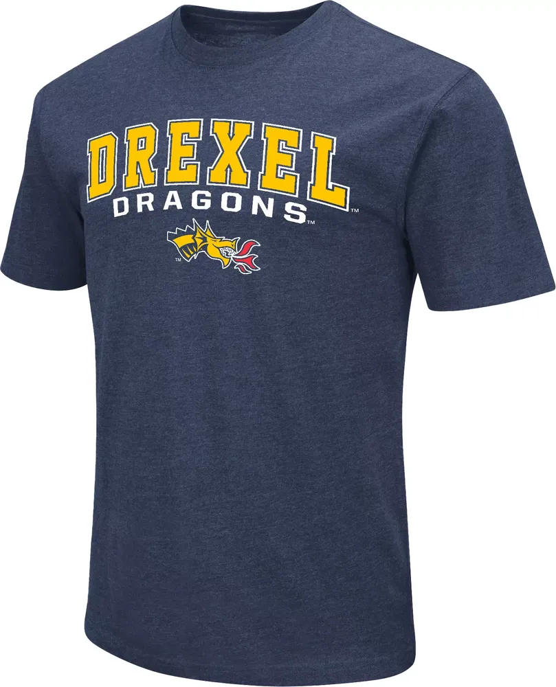 Colosseum Men's Drexel Dragons Navy Promo T-Shirt