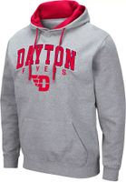 Colosseum Men's Dayton Flyers Grey Hoodie