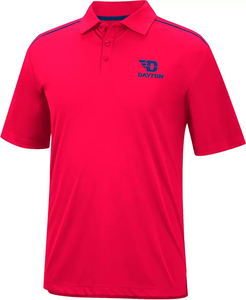 Colosseum Men's Dayton Flyers Red Polo