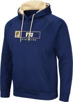 Colosseum Men's FIU Golden Panthers Blue Hoodie