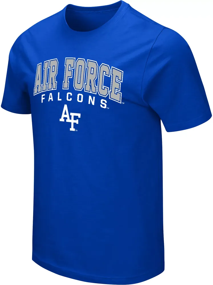 Colosseum Men's Air Force Falcons Blue T-Shirt