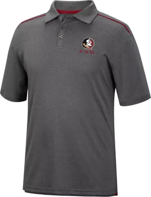 Colosseum Men's Florida State Seminoles Gray Polo