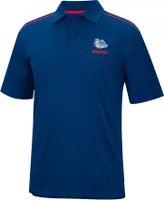 Colosseum Men's Gonzaga Bulldogs Blue Polo