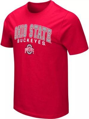 Men's Mitchell Ness Eddie George Scarlet Ohio State