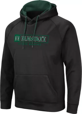 Colosseum Men's Hawai'i Warriors Black Hoodie