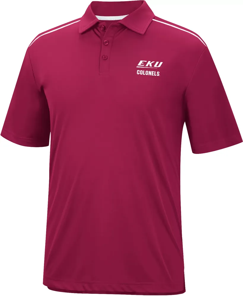 Colosseum Men's Eastern Kentucky Colonels Maroon Polo