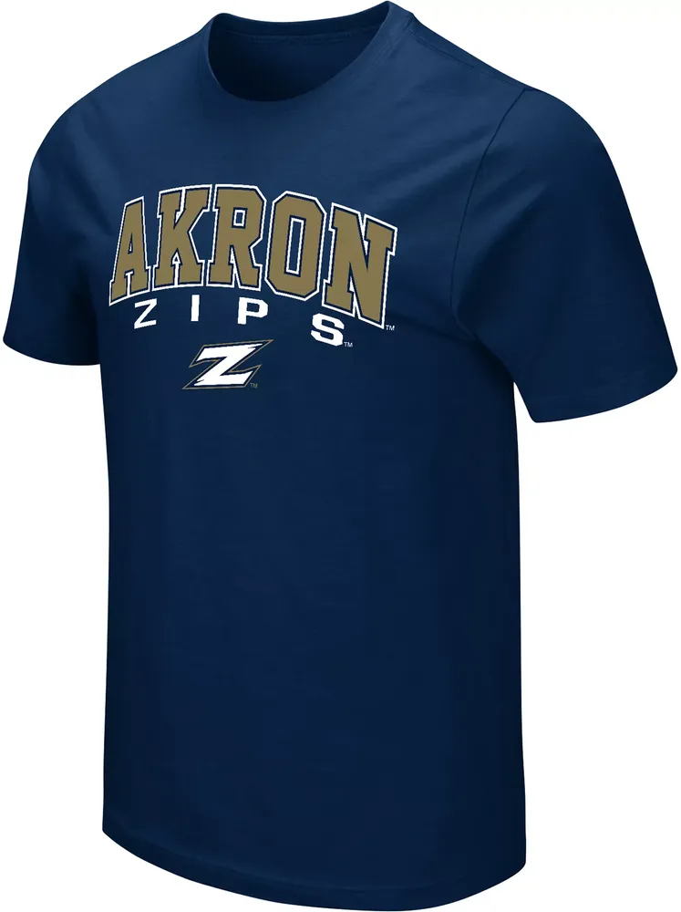 Colosseum Men's Akron Zips Navy T-Shirt