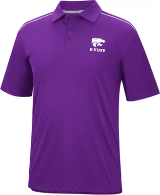 Colosseum Men's Kansas State Wildcats Purple Polo