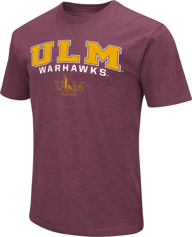 Colosseum Men's Louisiana-Monroe Warhawks Maroon Promo T-Shirt