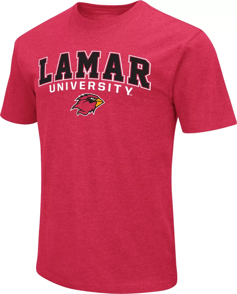 Colosseum Men's Lamar Cardinals Red Promo T-Shirt