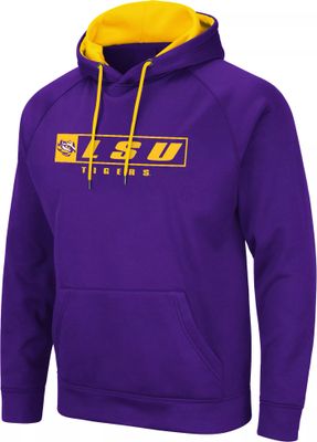 Colosseum Men's LSU Tigers Purple Hoodie