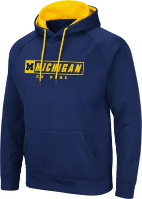 Colosseum Men's Michigan Wolverines Navy Hoodie