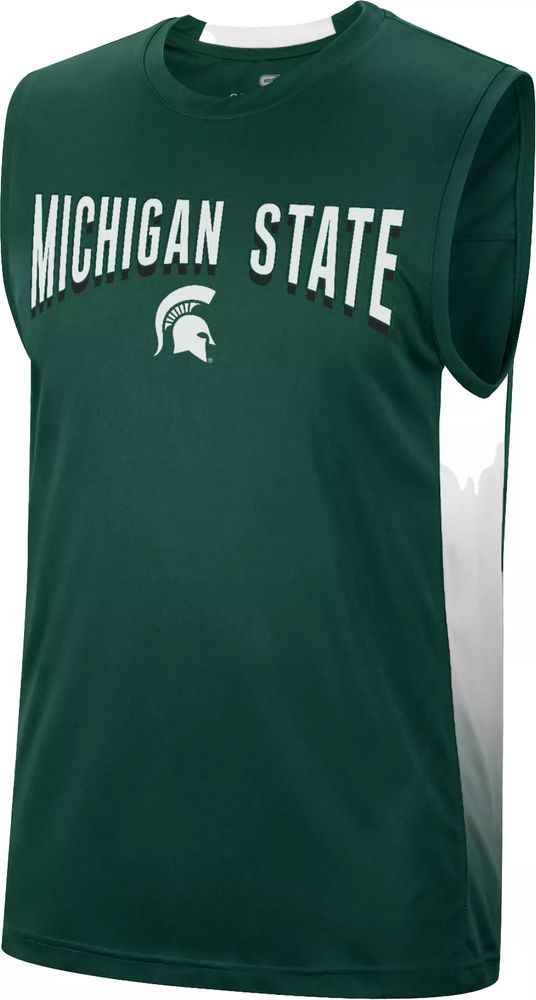 Dick's Sporting Goods Nike Men's Michigan State Spartans Green